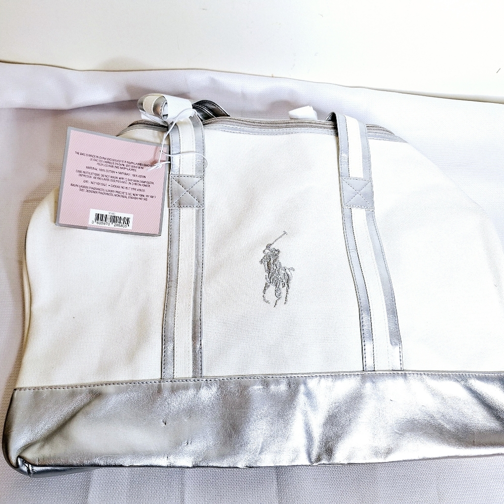 NWT Ralph Lauren Romace perfume Brand"Ralph On The Weekend" Weekender duffel bag - Picture 5 of 14